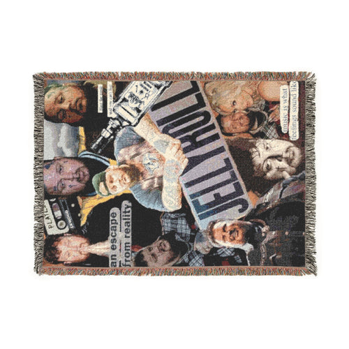 Jelly Roll Weave Blanket